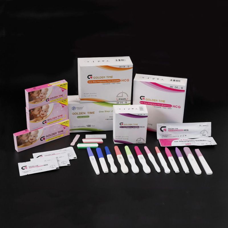 Medical HCG Pregnancy Test Strip HCG Rapid Test Strip Kit