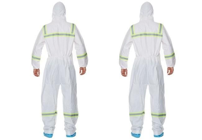 High-Vis Waterproof Full Body Sterile & Civil Disposable Protection Coverall