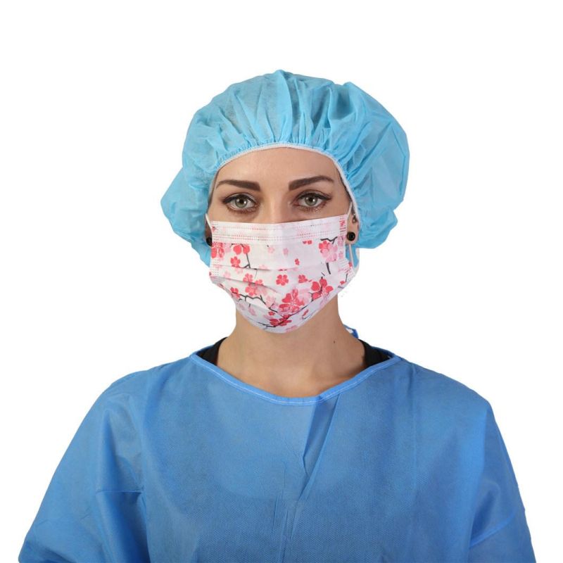 Medical Face Surgical Mask Disposable with Earloop Level 1 Non Woven Blue Adult Class II Astmf2100 Level 1