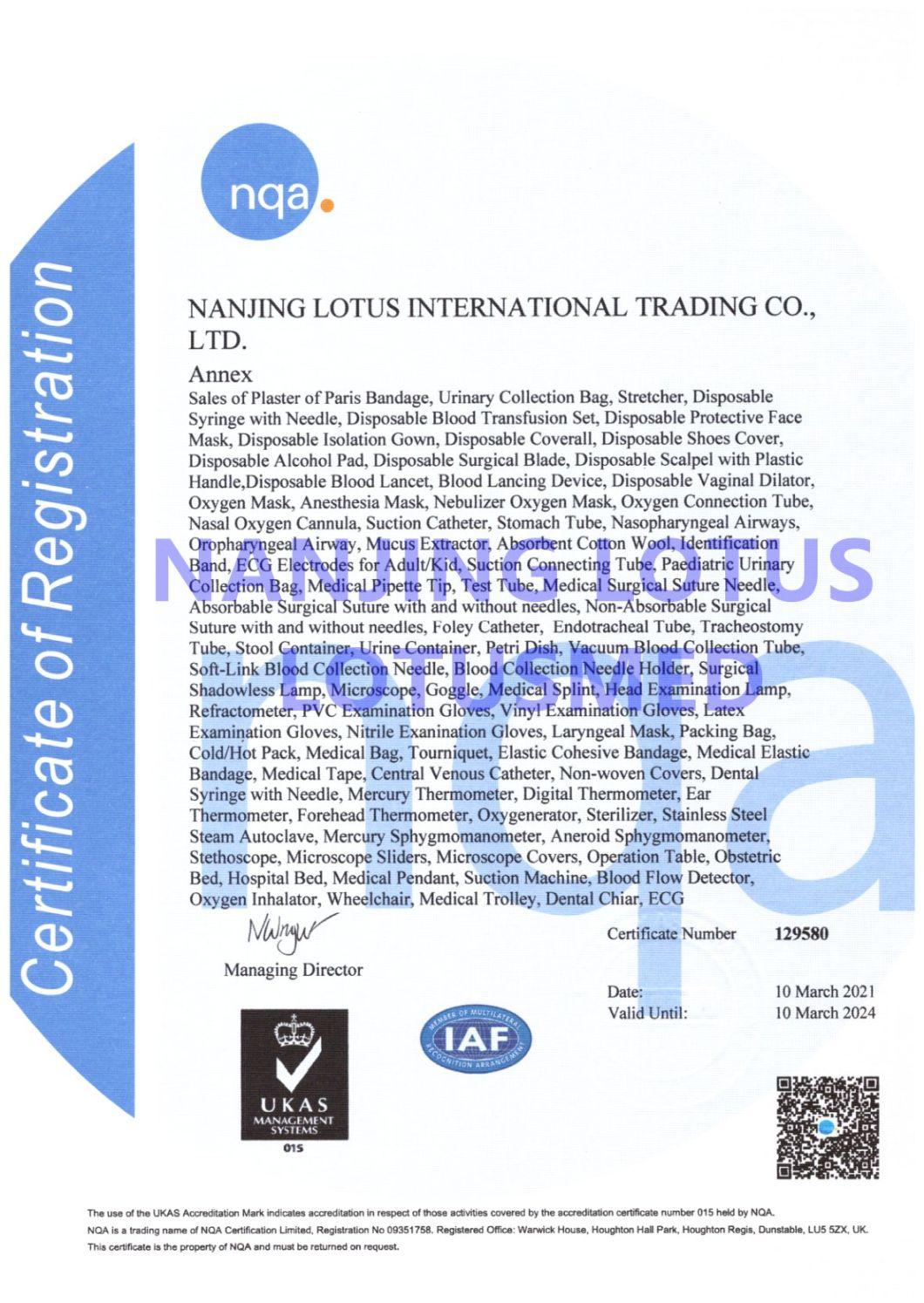 Lotusmed-Sutures High Quality Disposable All Types Sterile Surgical Sutures with Needle