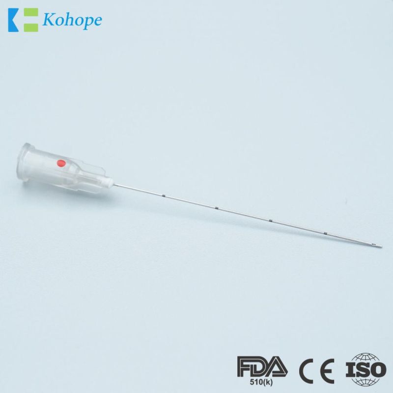 Top Quality Medical Disposable Flexible Cosmetic Needle Sterile Beauty Needle Blunt Tip Micro Cannula Mesotherapy Hypodermic Needle