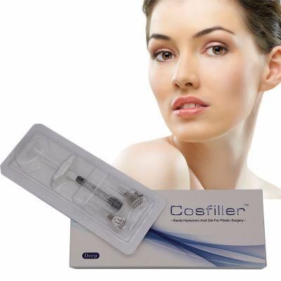 Injectable Hyaluronic Acid Dermal Filler for Face Line New Acid 1ml