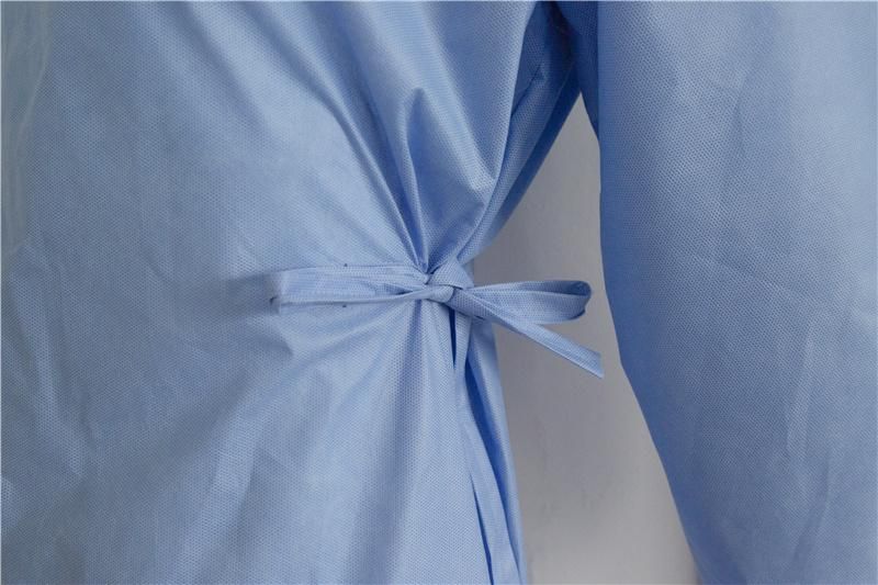 Cheap Price SMS Sterile Disposable Surgical Gown Medical Gown