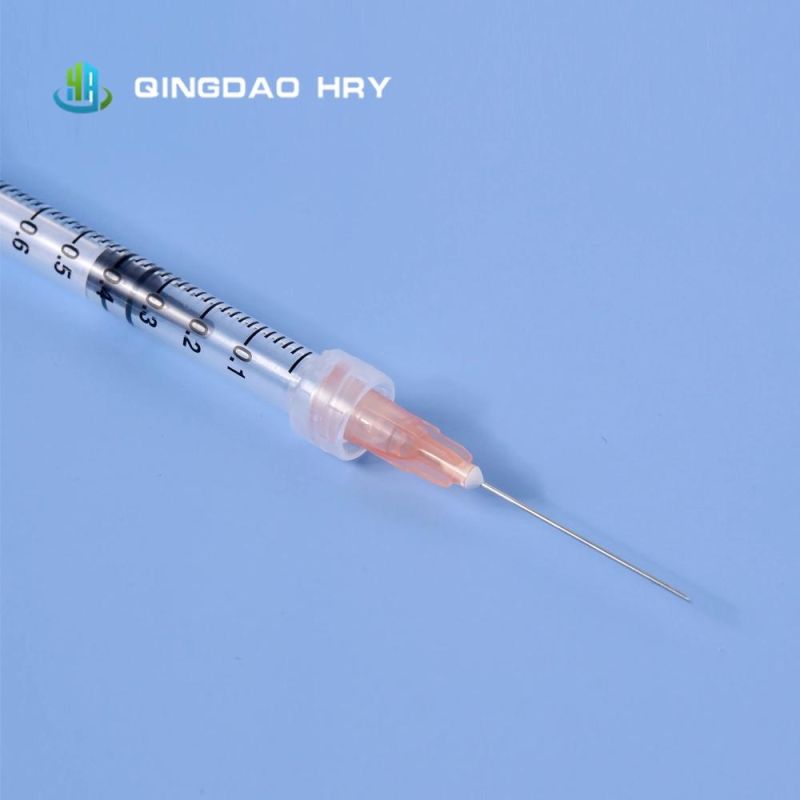 Factory Wholesale Disposable Medical 1ml Luer Lock Syringe with FDA 510K CE &ISO