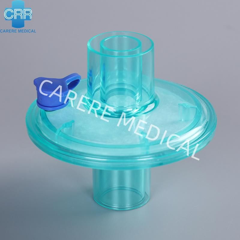 Disposable Breathing System Filter Bacteria Filter BV Filter with Gas Sampling Port