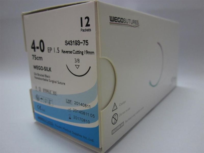 New Packaging Silk Surgical Sutures