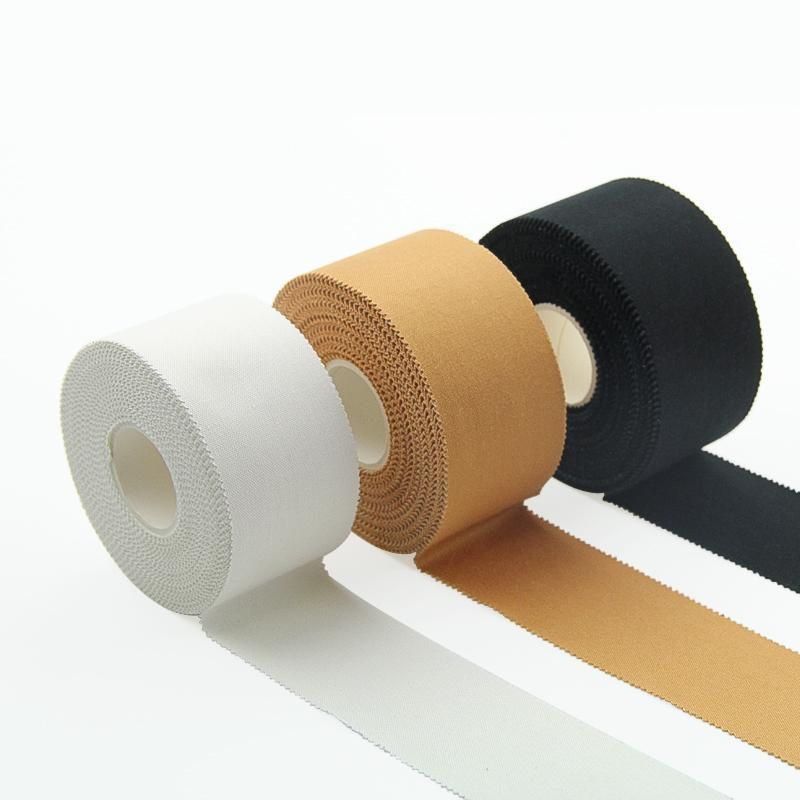 Cotton Rayon Medical Supply Zinc Oxide Strapping Bandage Sports Athletic Tape for Fitness