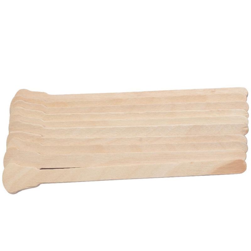 Personalized Wax Spatula Stick Wooden Applicator Sticks