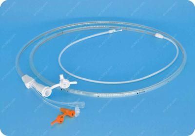 Hospital Using Disposable Triple Lumen Nasogastric Soft TPU Feeding Tube