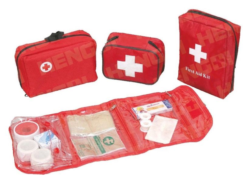 Health Care Home Emergency Medical Portable Travel Survival First Aid Kit Bag with Supplies