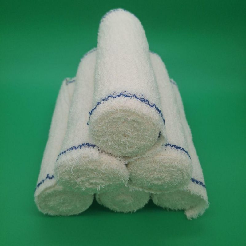 Bulk Wholesale Medical Elastic Dressing Bandage Cotton Elastic Crepe Bandage