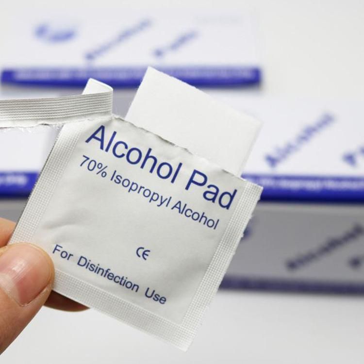 Alcohol Pads Factory Outlet CE 70% Isopropyl Alcohol Pads