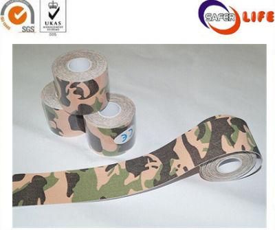 High Adhesive Camouflage Kinesio Bandage Tape Waterproof Elastic Kinesiology Tape Sport Bandage