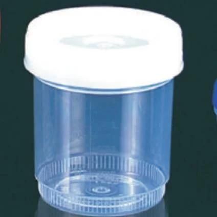 Medical Disposable Specimen Container/Urine Container/PP/Blue Cap 30ml