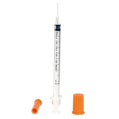 China Wholesale Disposable Insulin Syringe for Injection with CE ISO Certified