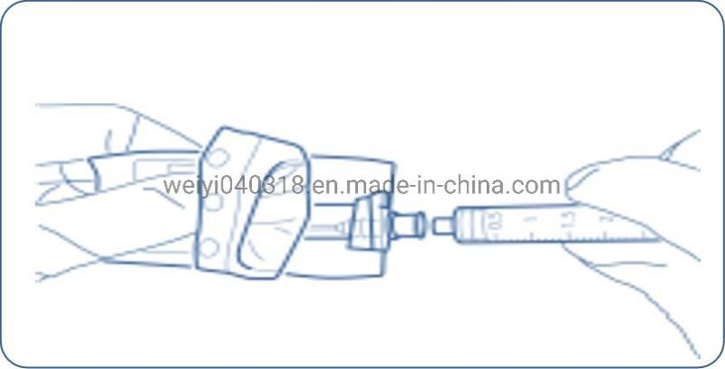 Medical Supply Disposable Syringe with Safety Needle, Mounted, Luer Slip/Luer Lock Syringe 1-50ml with CE FDA ISO 510K Anvisa Kgmp