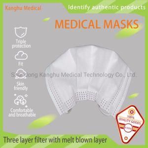 Disposable 3ply Medical Non-Woven Mask/Surgical Mask/FFP2/Type Iir