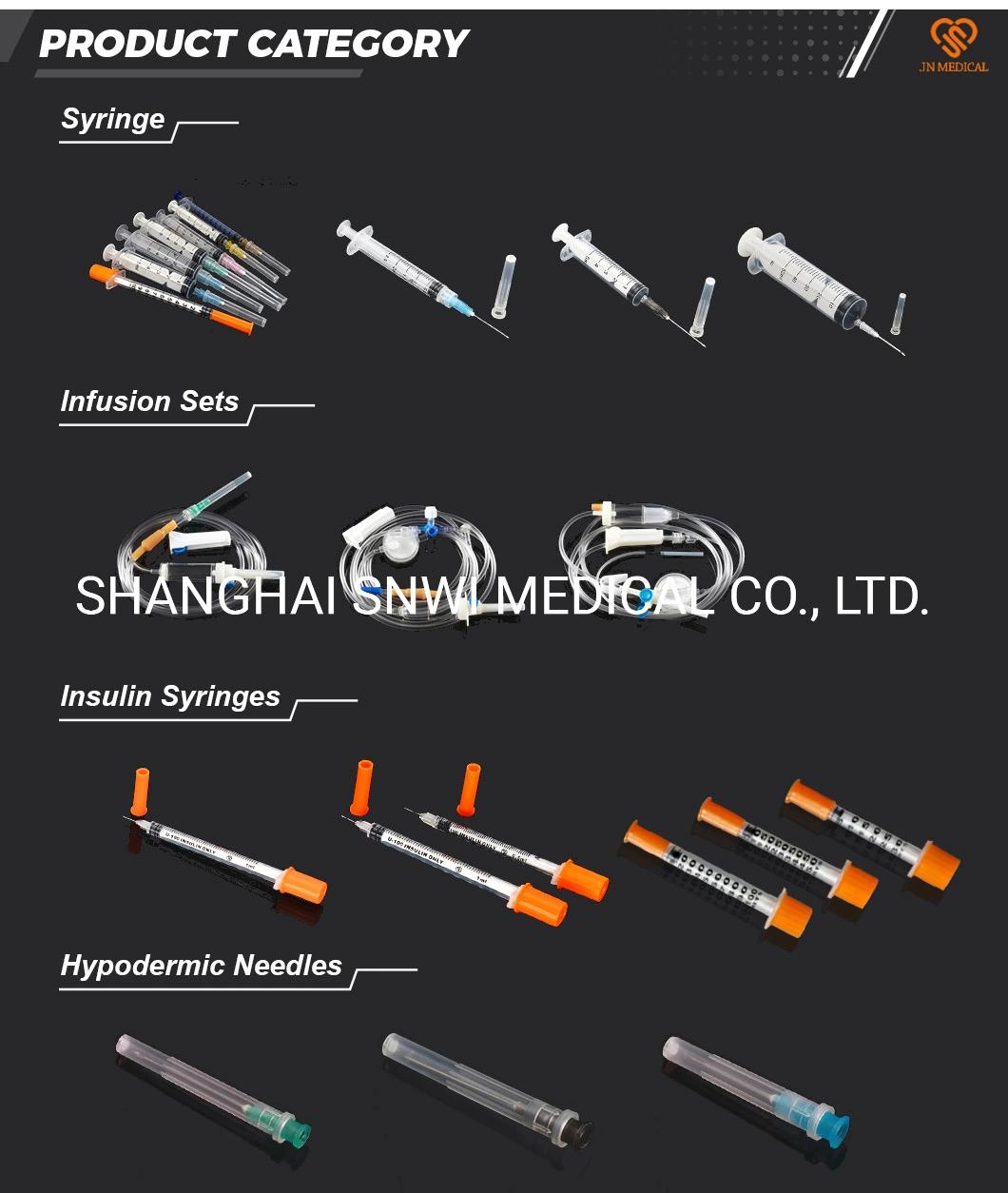 Disposable Medical Products Sterile Hypodermic Vaccines Injection Syringe Safety Syringe with CE ISO