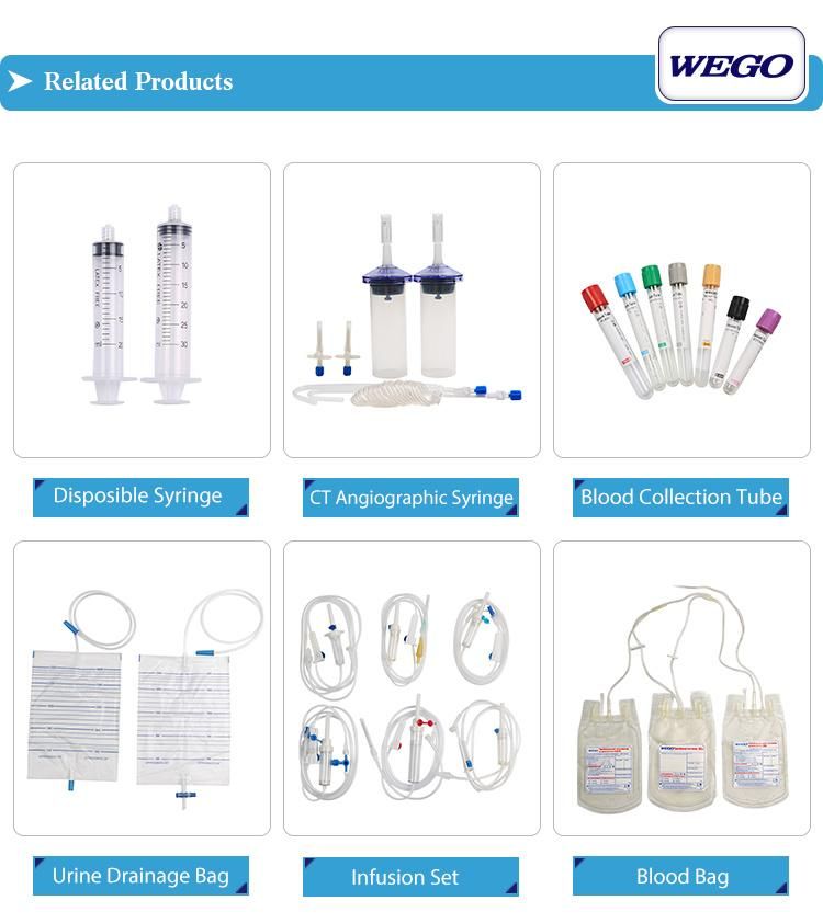 Wego Device Equipment for Healthcare Industry Vacuum Blood Collection Needle Wego Brand Needles