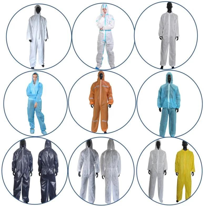 Other Medical Consumables Nonwoven Boiler Suit or Overalls for Oil Workers