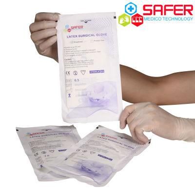 Safer Medica China Late Surgical Glove Powder or Powder Free