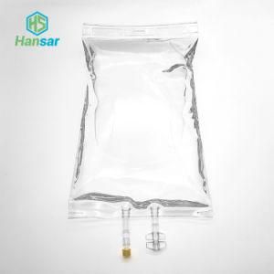 Medical Infusion Solution with Two Tubing Christmas Shape Metal Tea Holder Infuse Rdisposable Plastic Infusion Bag with One Tube