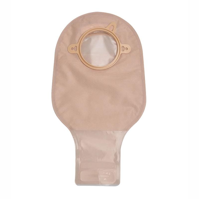 One Piece Open Type Colostomy Bag Ostomy Bag with Clip