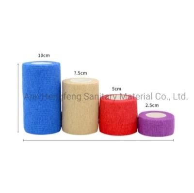 Sport Pet Horse Cohesive Flexible Self Adherent Bandage Different Color