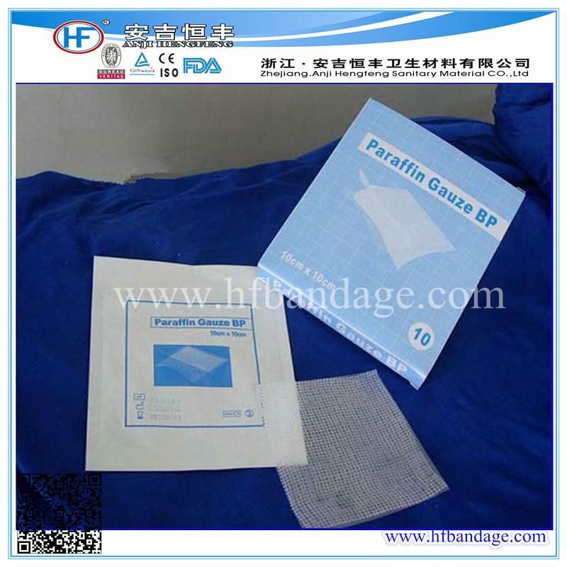 Promotional Sterile Paraffine Vaseline Gauze and Bandage with ISO/Ce/FDA Good for Burn Hurt