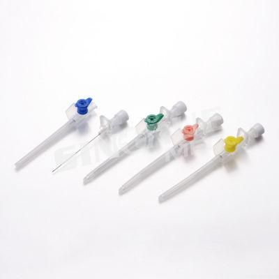 Disposable I V Cannula with Injection Port