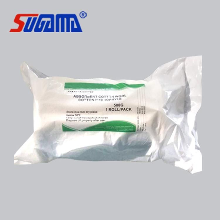 Disposable Hydrophilic Pure Cotton Roll for Medical Use