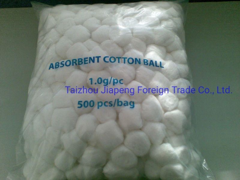 100% Natural Cotton Ball Medical Disposable Use