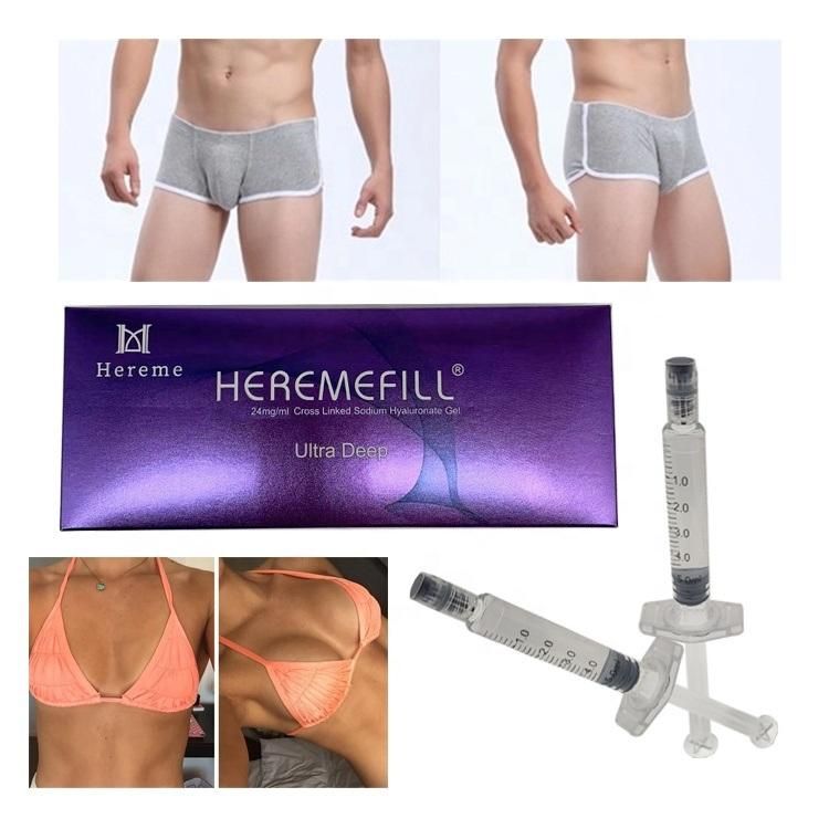 Heremefill High Quality Hyaluronic Acid Dermal Filler Injectable Into The Chest and Buttocks