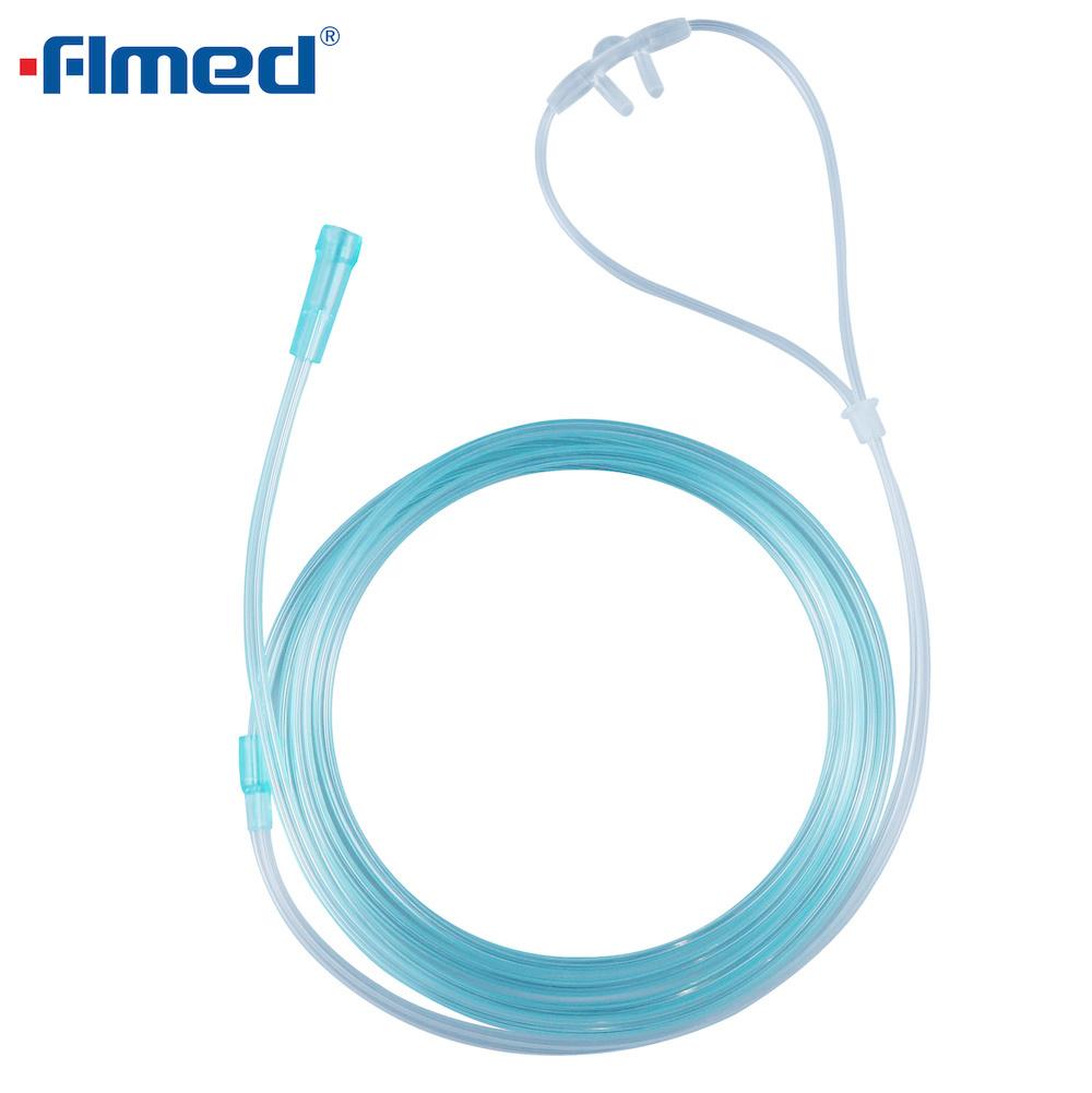 China Wholesale Disposable High Quality PVC Oxygen Nasal Cannula with Soft Prongs