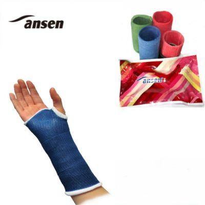 Water-Resistant Medical Orthopedic Cast Colors Upgrade of Plaster of Paris Bandage