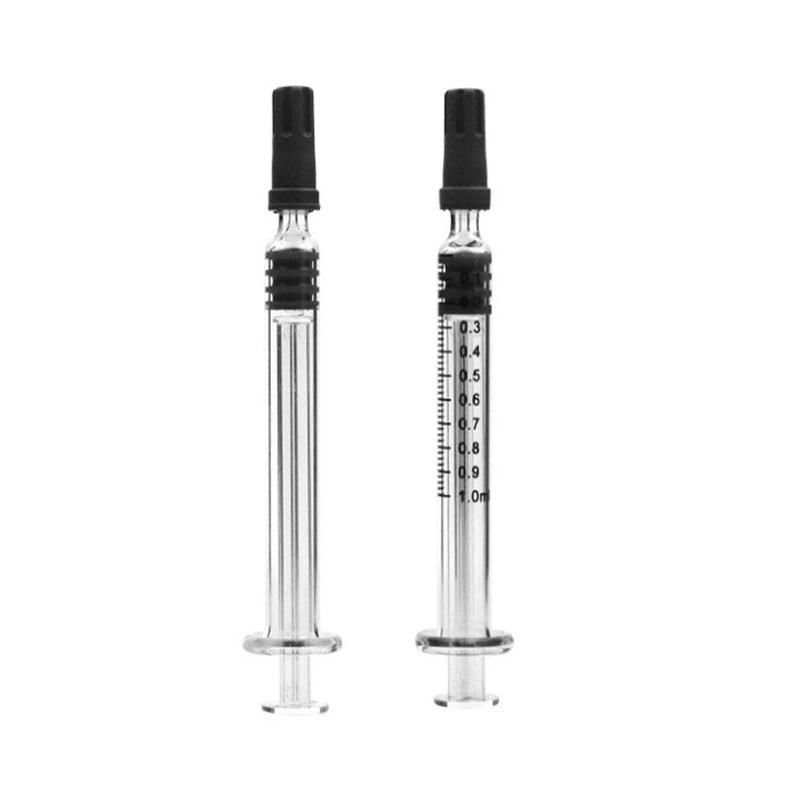 Custom Logo Luer Lock 1ml Standard Oil Glass Syringe