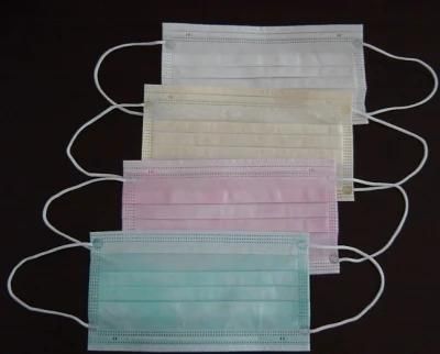 Disposable Non Woven 3 Layer Medical Face Surgical Mask