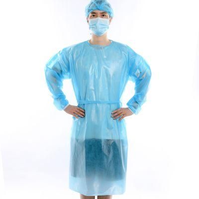 Disposable Nonwoven Isolation Gown/ Good Quanlity CPE PE /Coverall