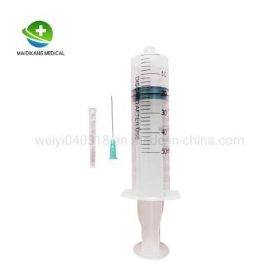 Medical Diaposable Syringe with Different Kinds or Sizes for Injection