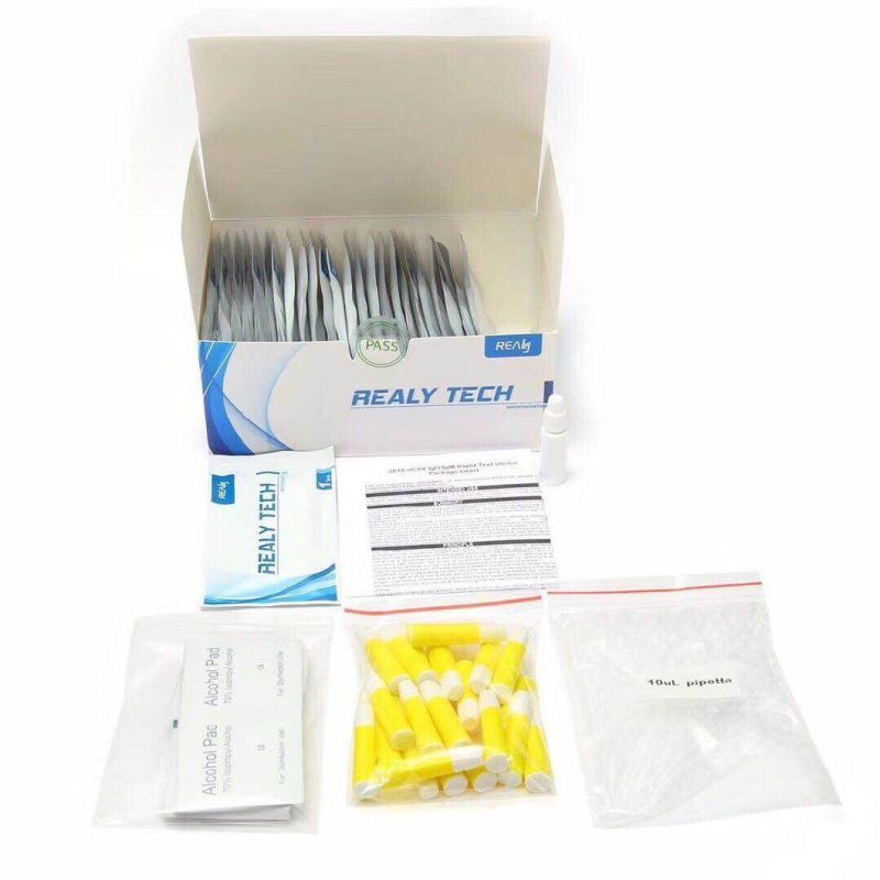 Virus Igg/Lgm Rapid Test Device Package Insert Detection Reagent