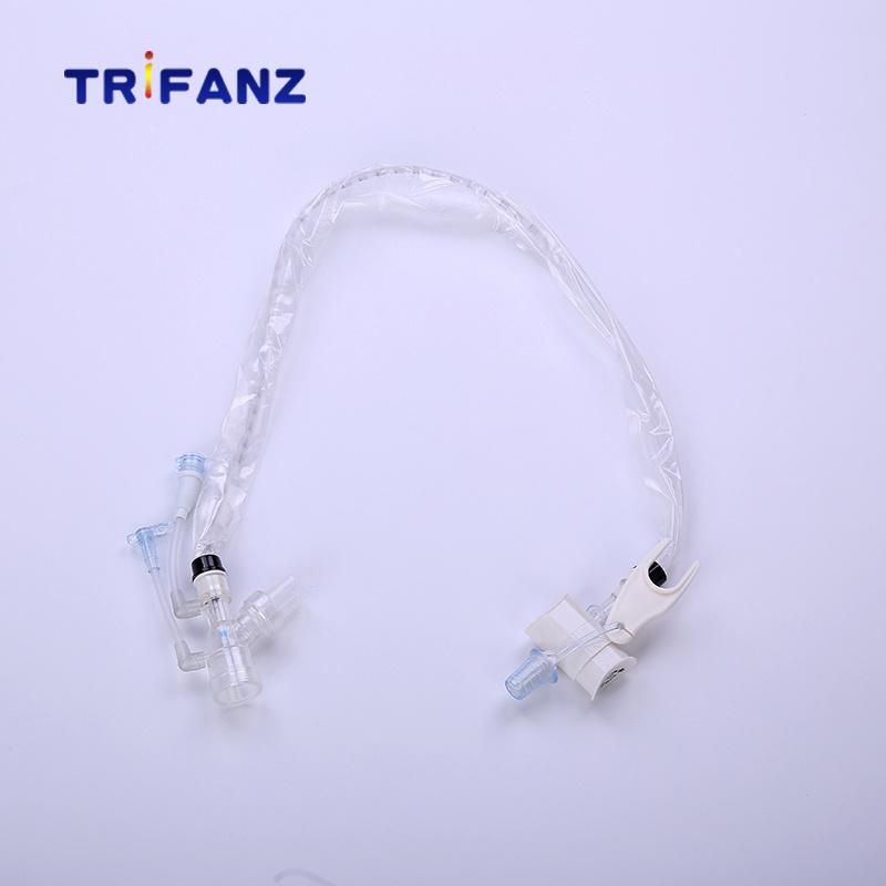 Hospital Sterile Disposable Closed Sputum Suction Catheter Tube