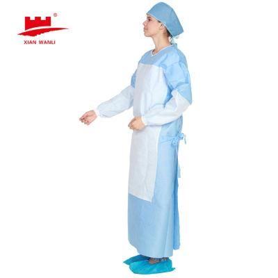 SMS Doctor Sterile or Non-Steriel Surgical Gown Isolement Blouse Chirurgicale Disposable Patient Medical Isolation Gown