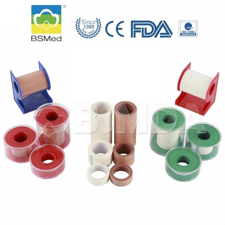 Factory Offer Adhesive Non-Woven White Stick Plaster Injection Tape