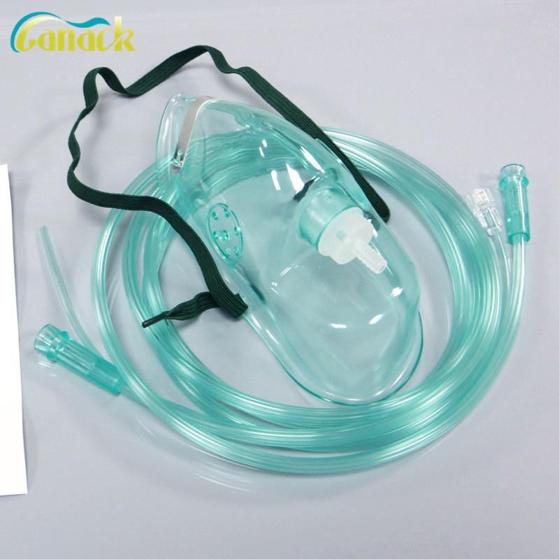 Disposable Medical Oxygen Mask with Reservoir Bag