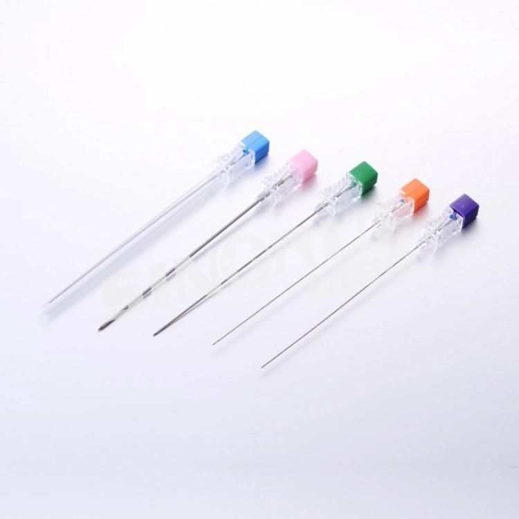 18g 19g 20g 21g 22g 23G 24G 25g 26g 27g Disposable Anesthesia Spinal Needle