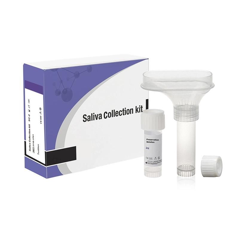 Disposable Saliva Collection and Kit Saliva Collection and Transport System for Virus Rna Extracting with CE Certificate