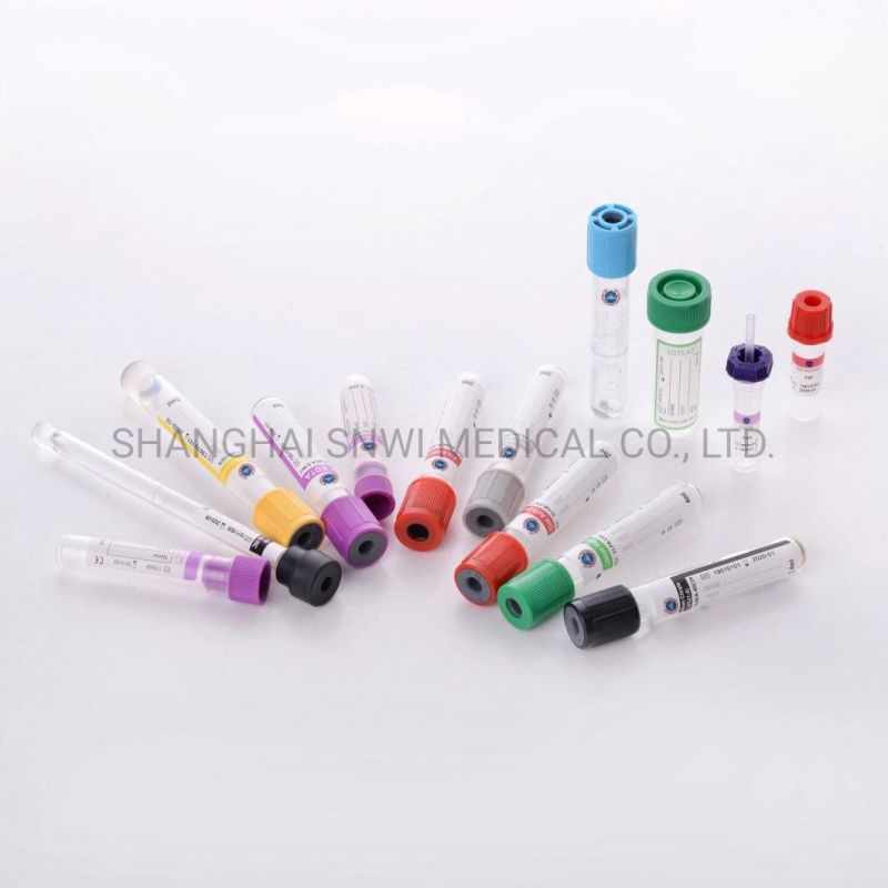 CE&ISO Certificate Disposable Medical Blood Glucose Collecting Vessel (Blood Collection Tube)