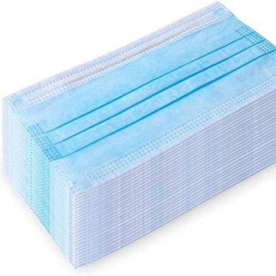 High Quality Disposable Anti Virus Nonwoven Three Layers 3ply Face Masks for People