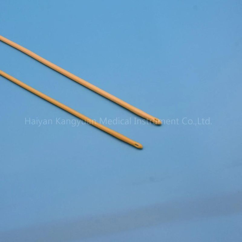 2 Way or 3 Way Silicone Coated Latex Foley Catheter Rubber/ Plastic Valve