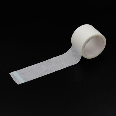 CE ISO13485 1.25cmx5m Medical Disposable Adhesive Surgical Microporous Acrylic Glue Non-Woven Paper Tape